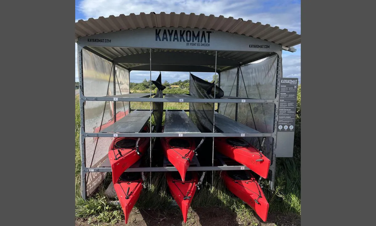 Varberg - Getterön Marina: Fiffig kajakutleie ved strand kun 500 meter fra havn