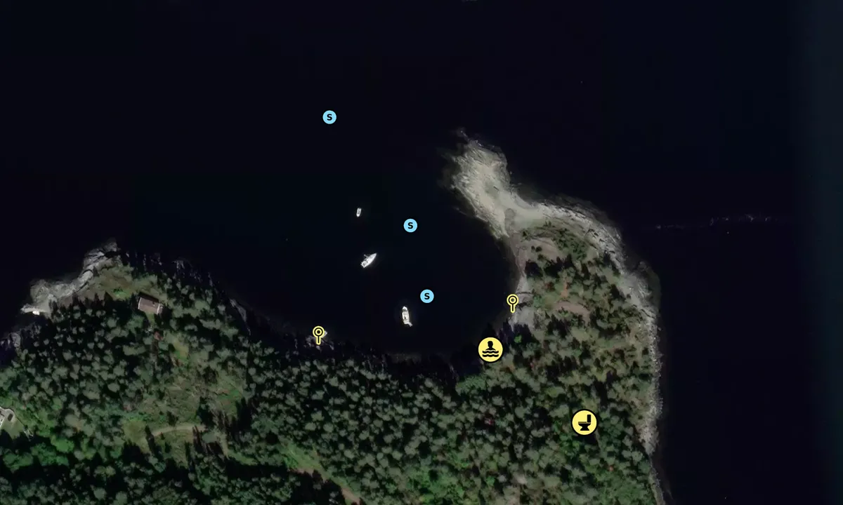 Satelite image of Varnestangen