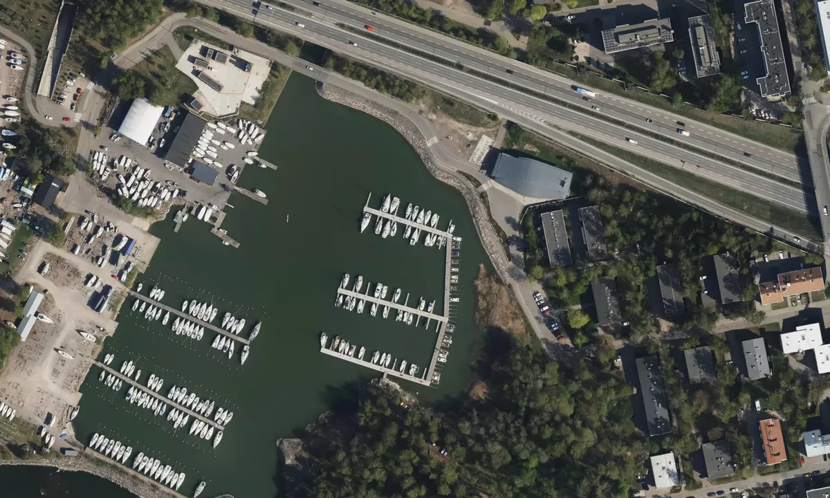 Satelite image of Vaskilahden Venekerho