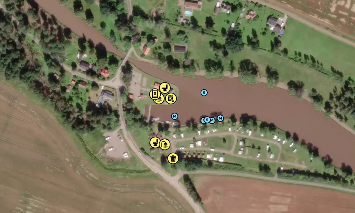 Satelite image of Vassbacken