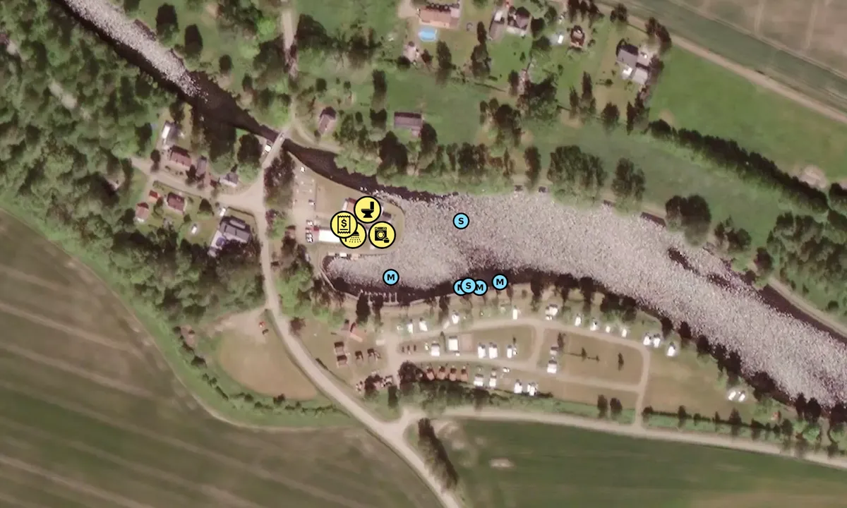 Satelite image of Vassbacken