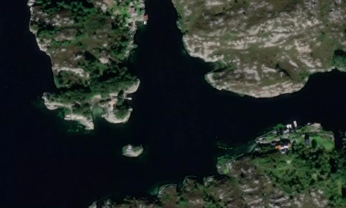 Satelite image of Vassøyvågen