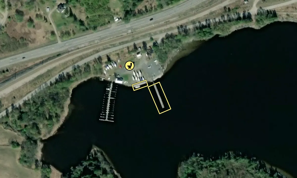 Satelite image of Västby