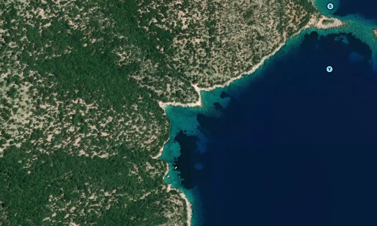 Satelite image of Vathy Bay 1