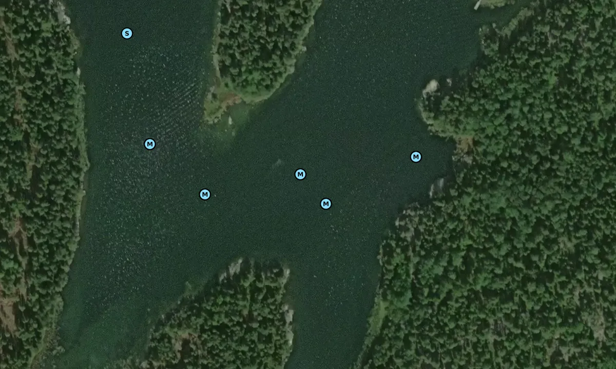 Satelite image of Vätö huvud