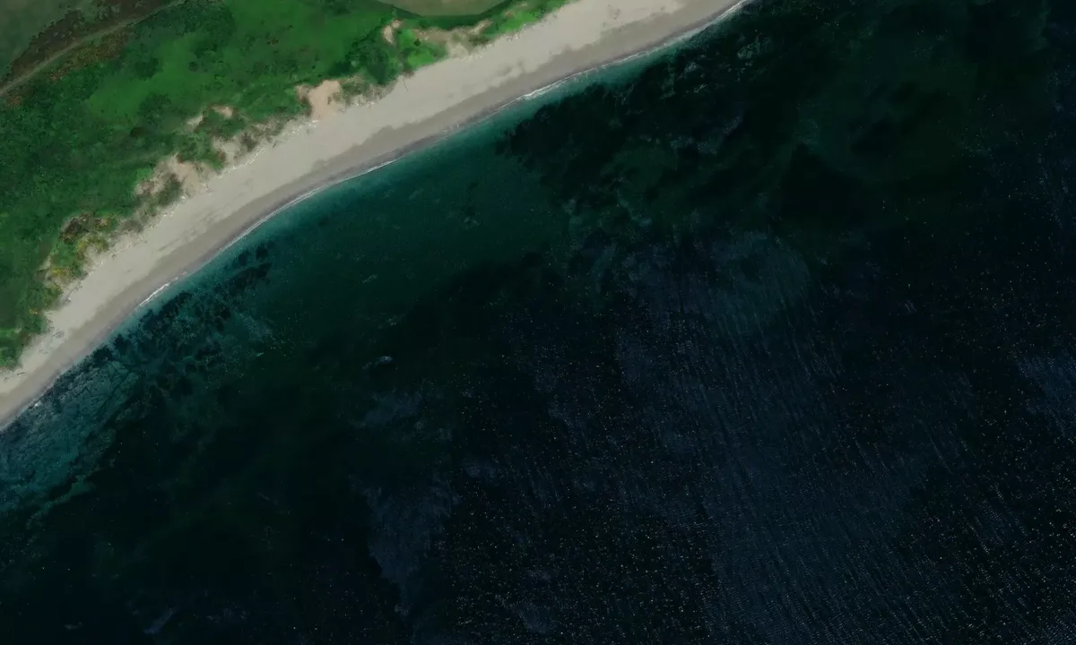 Satelite image of Vault Beach