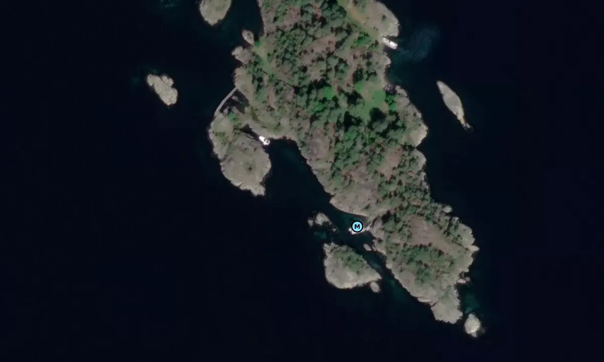 Satelite image of Veaholmen