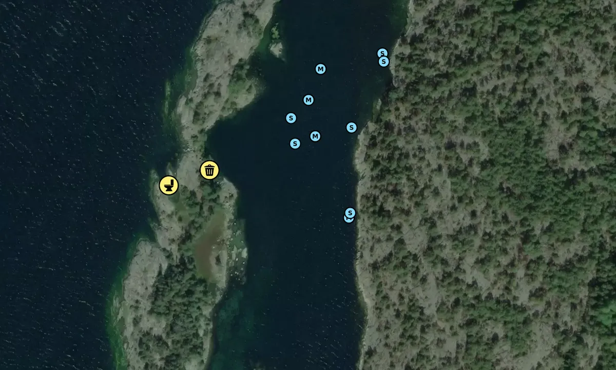 Satelite image of Vedviken - Dalarö