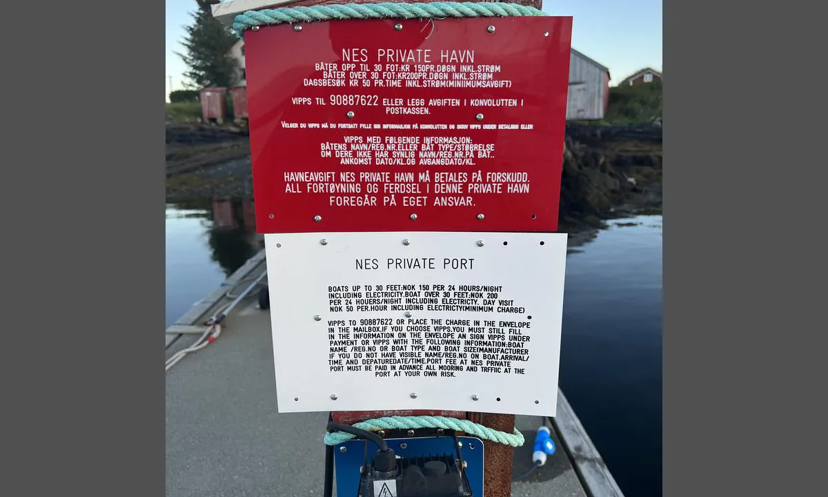 Nes Private Havn - Vega: {"base": "no", "no": "Info om havna", "se": "Info om hamnen", "en": "Info about the harbour", "da": "Info om havnen"}