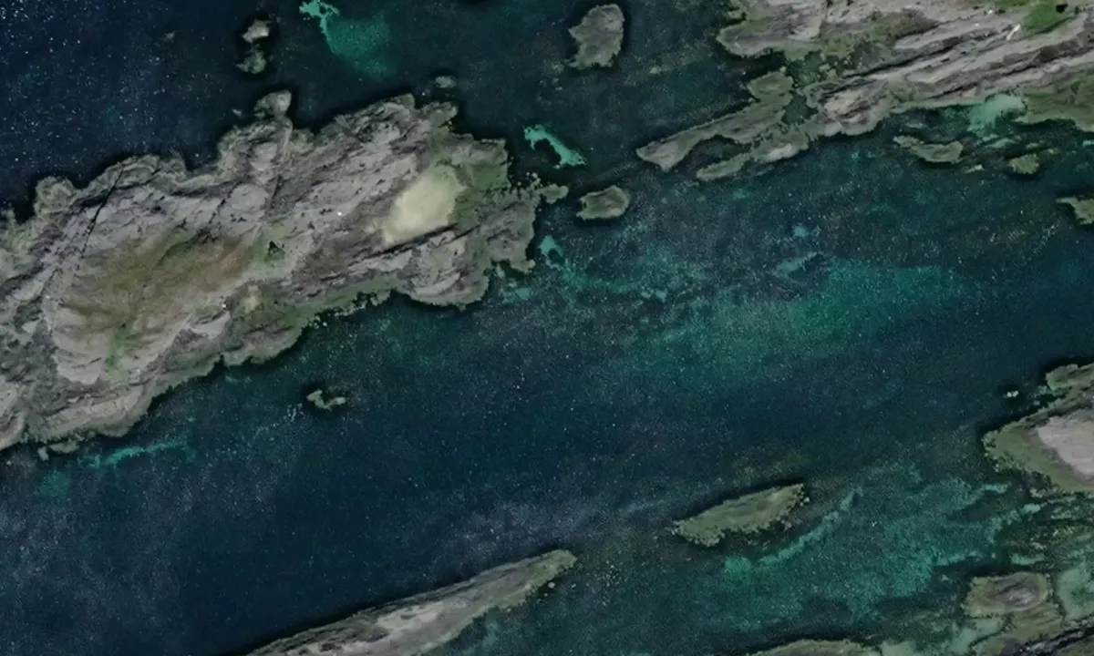 Satelite image of Veitholmen