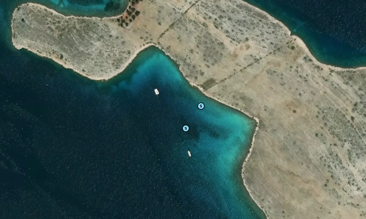 Satelite image of Vela Svrsata