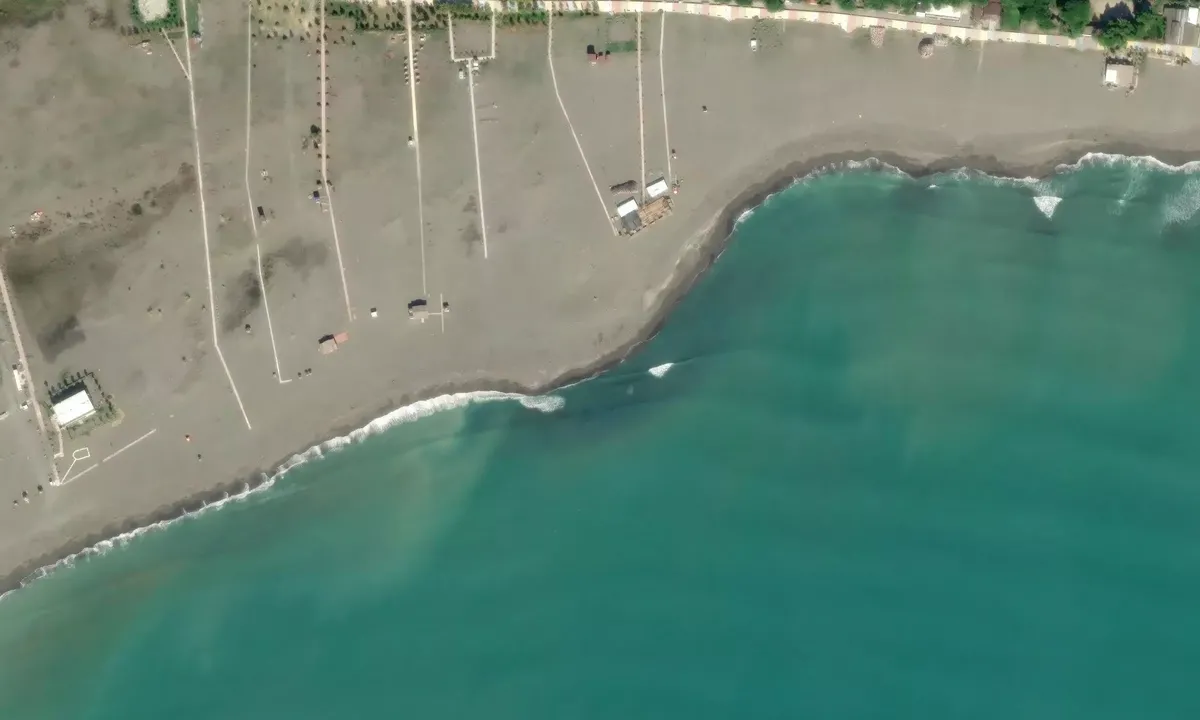 Satelite image of Velipoje