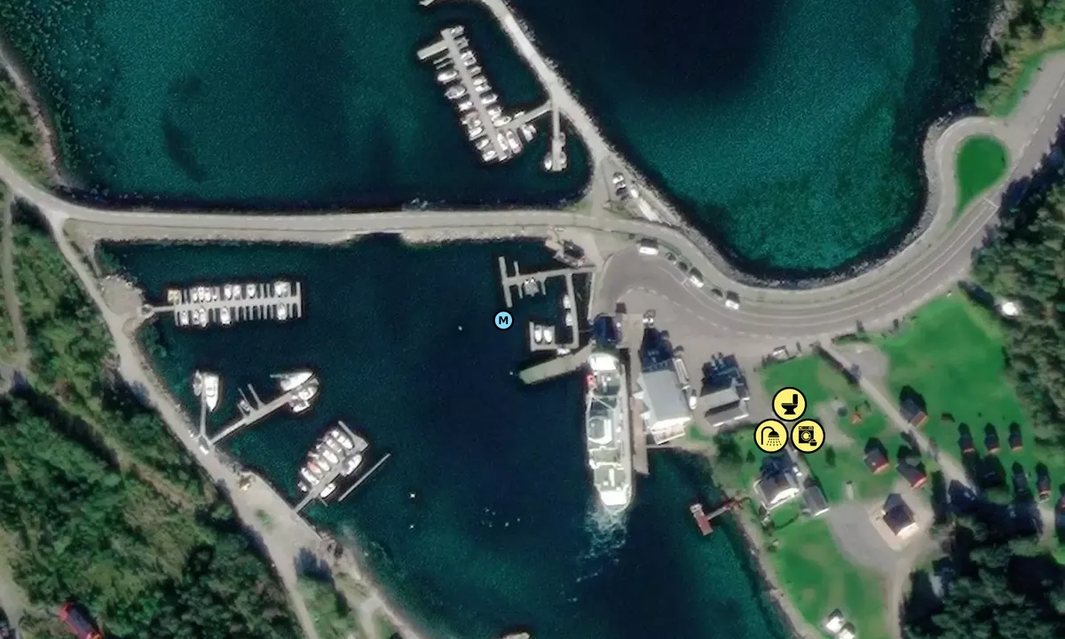 Satelite image of Vennesund