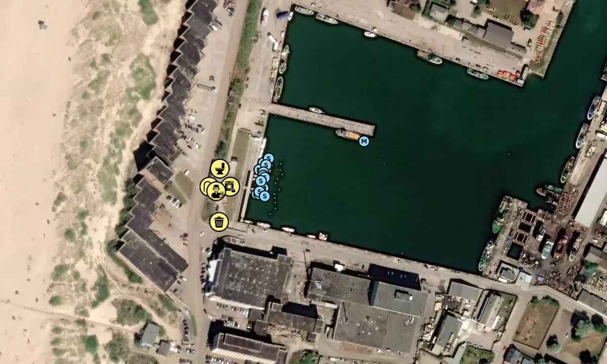 Satelite image of Ventspils