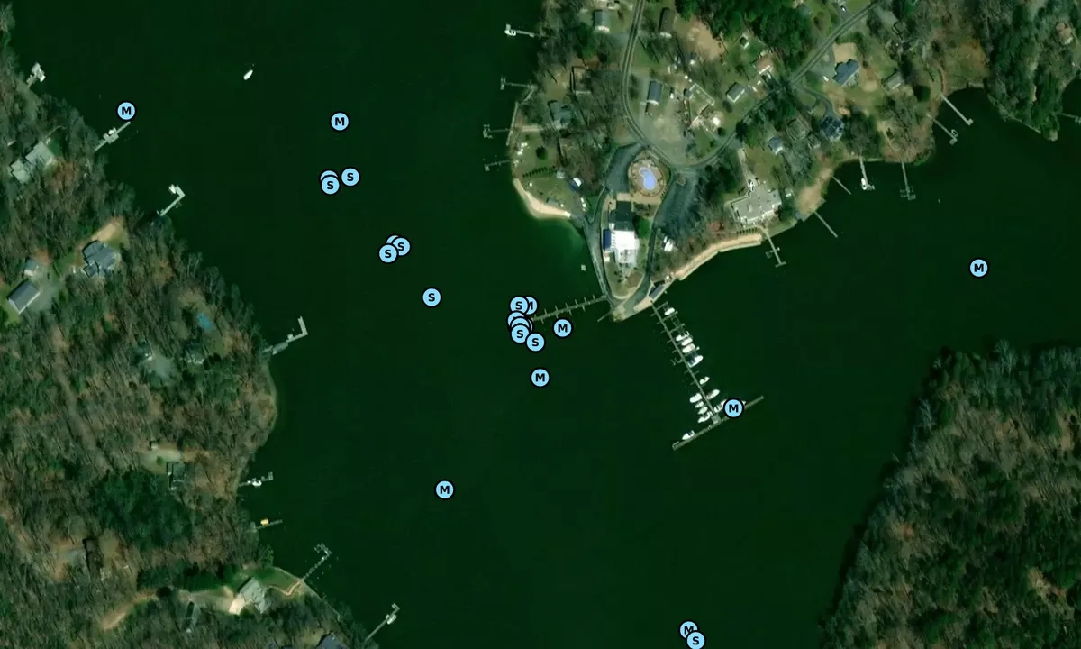 Satelite image of Vera's Beach Club Restaurant and Marina