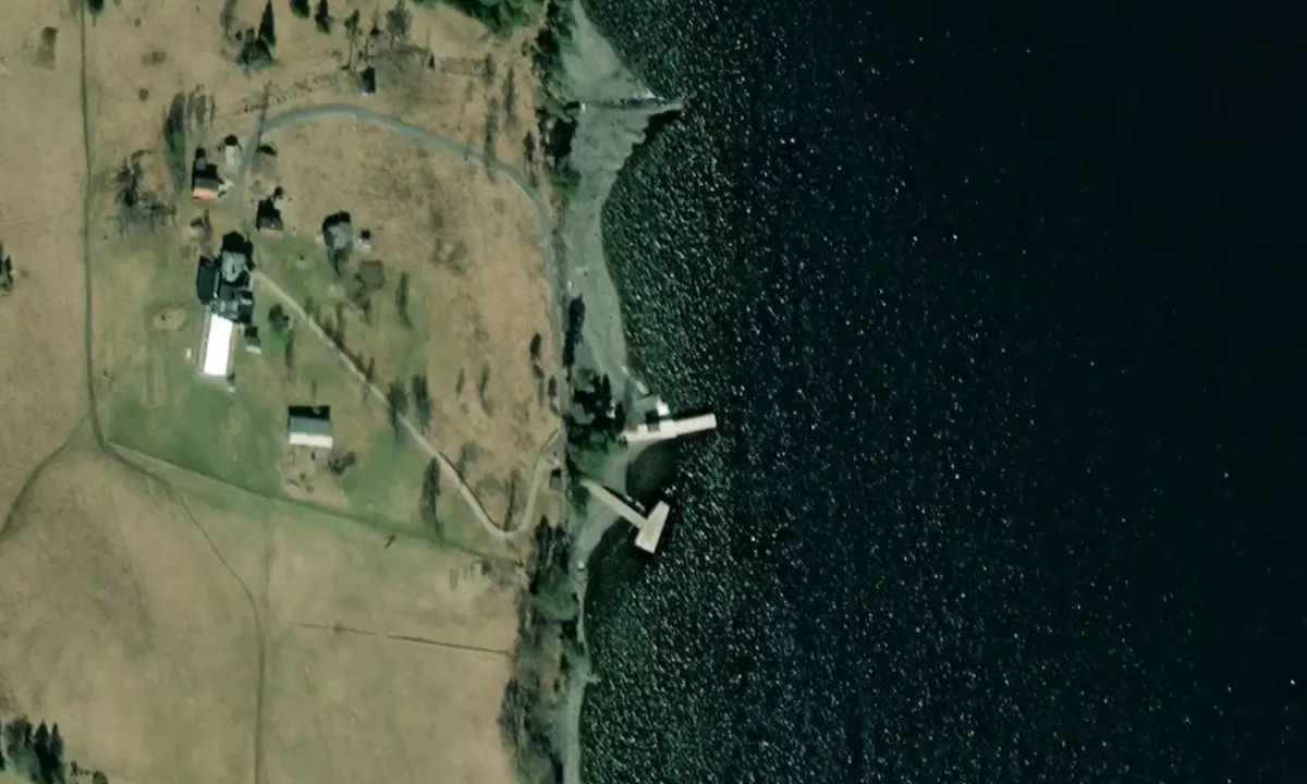 Satelite image of Verkön