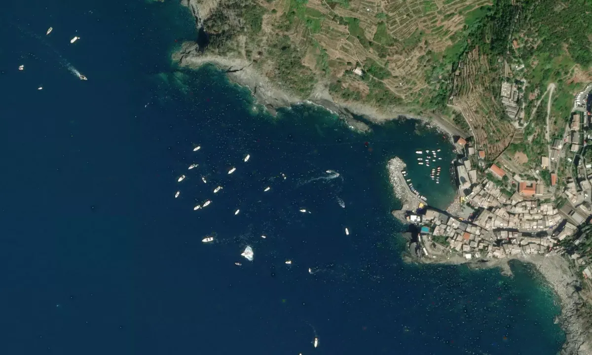 Flyfoto av Vernazza - Parco Nazionale delle Cinque Terre