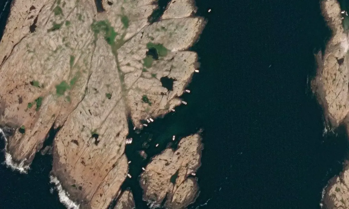 Satelite image of VESLEØY VEST FOR AKERØY