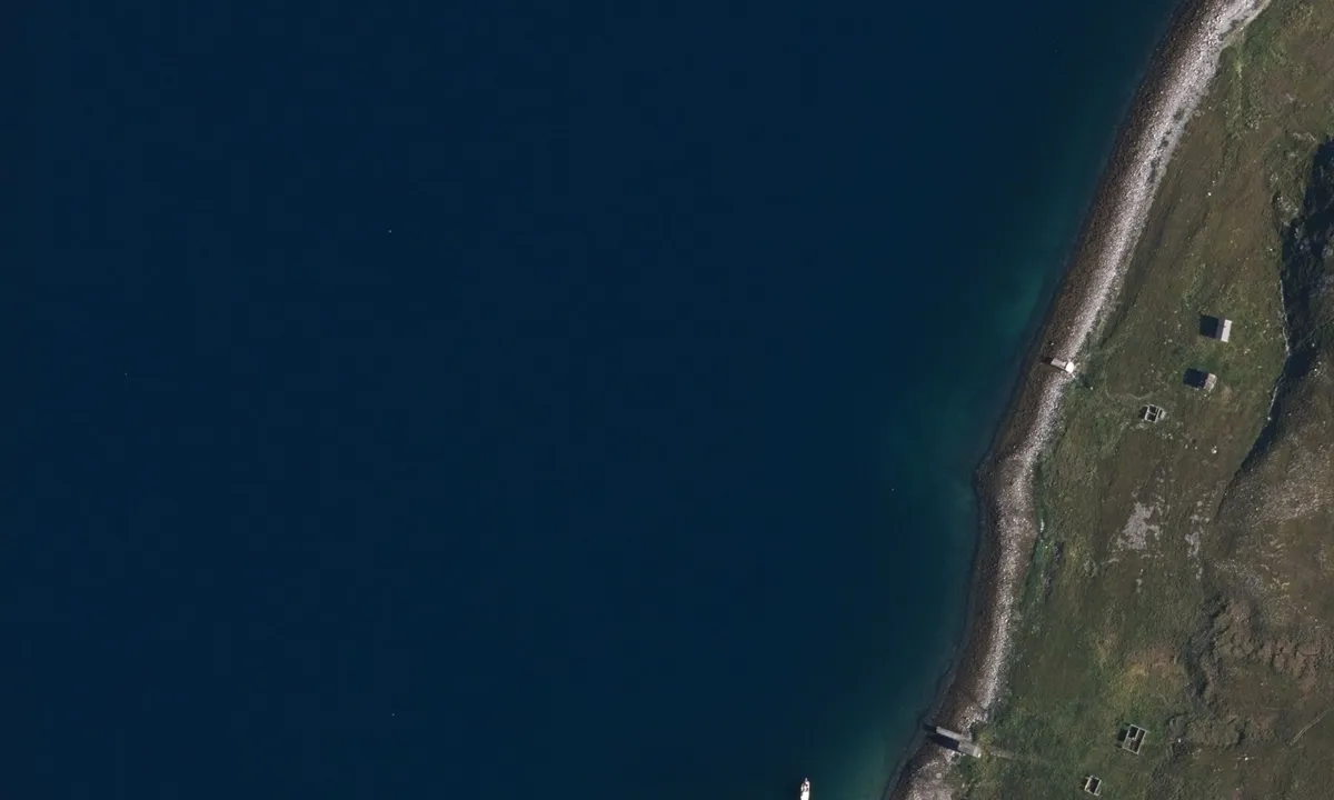 Flyfoto av Vesterbotn