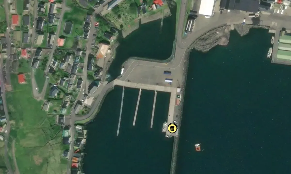 Satelite image of Vestmanna
