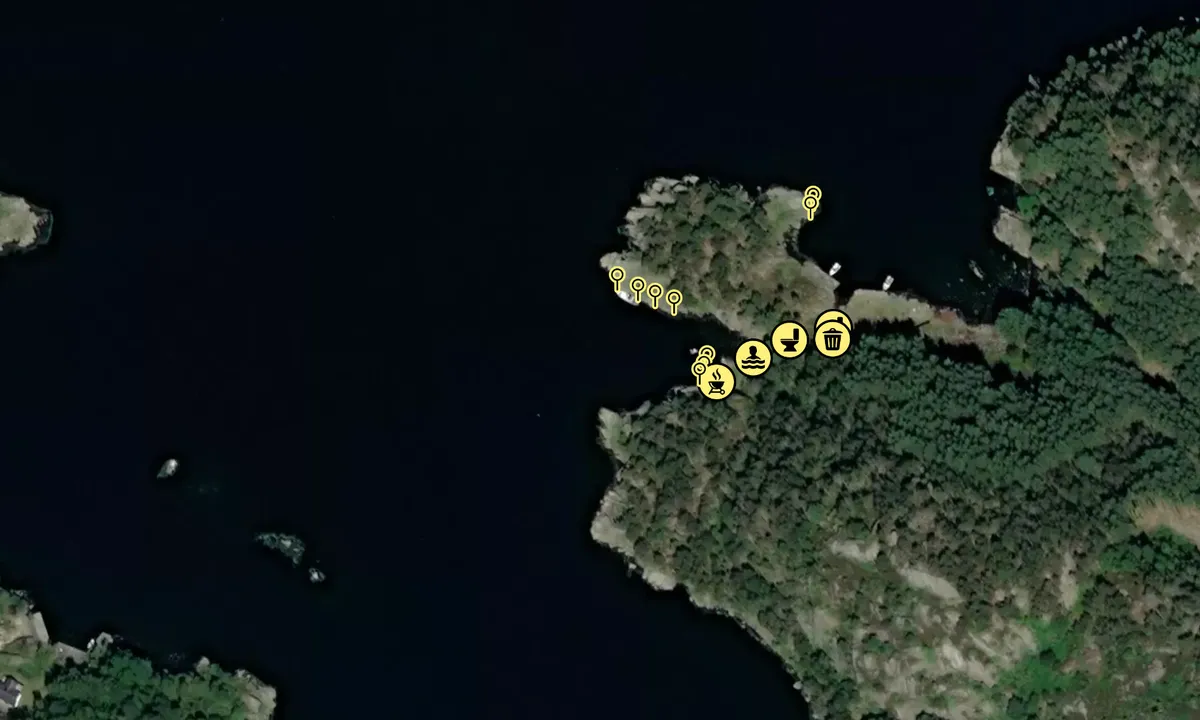 Satelite image of Vestre Kjeldevika - «Amadores»