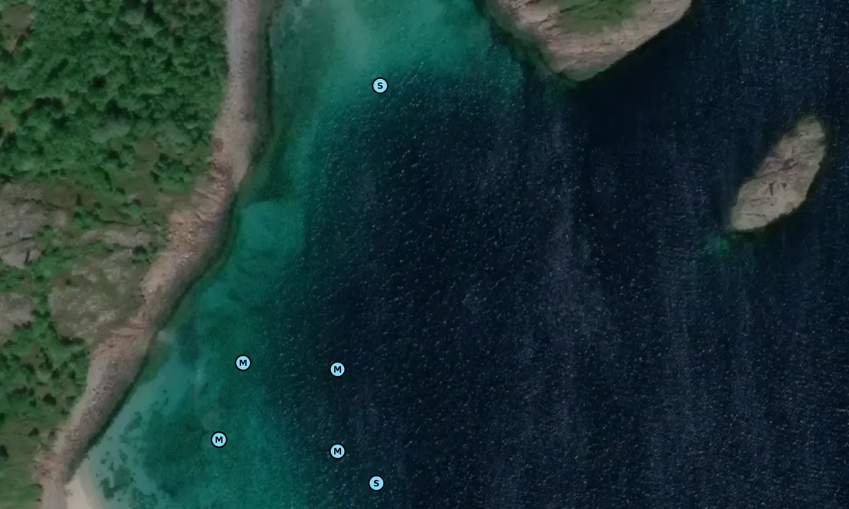 Satelite image of Vetøya