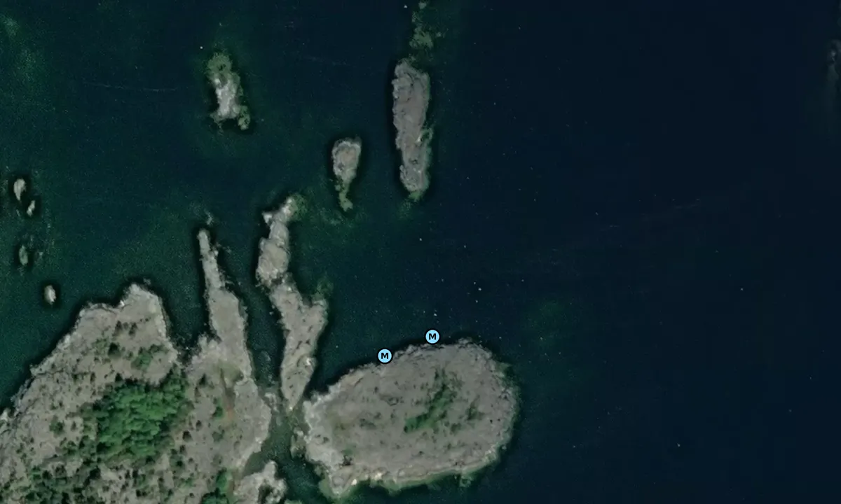 Satelite image of Vidskären