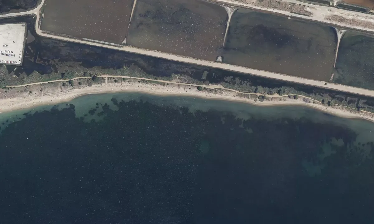 Satelite image of Vieux salins