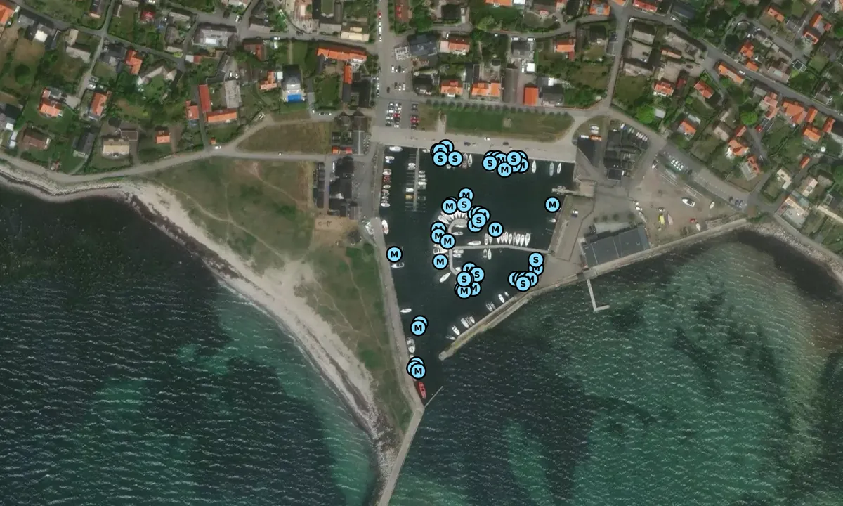 Satelite image of Vikens Hamn