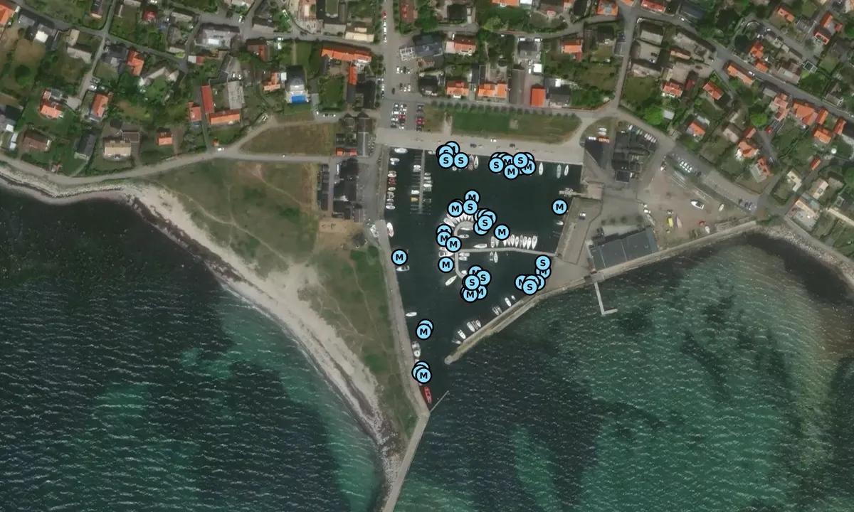 Satelite image of Vikens Hamn