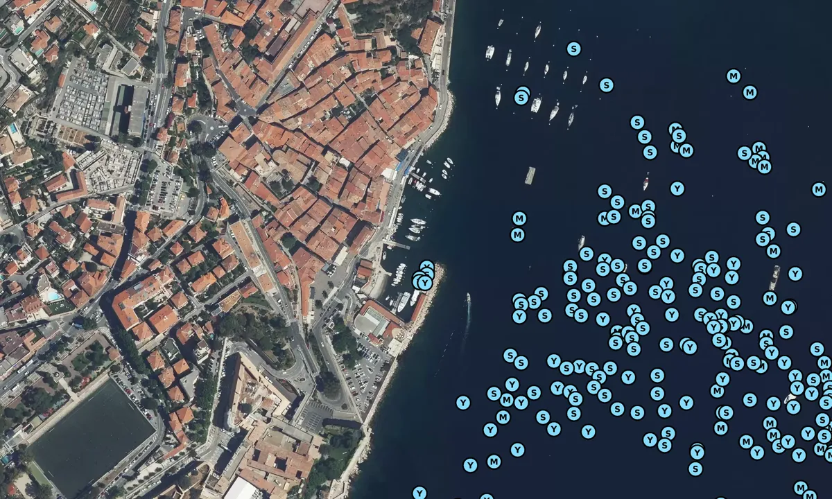 Satelite image of Villefranche - Santé