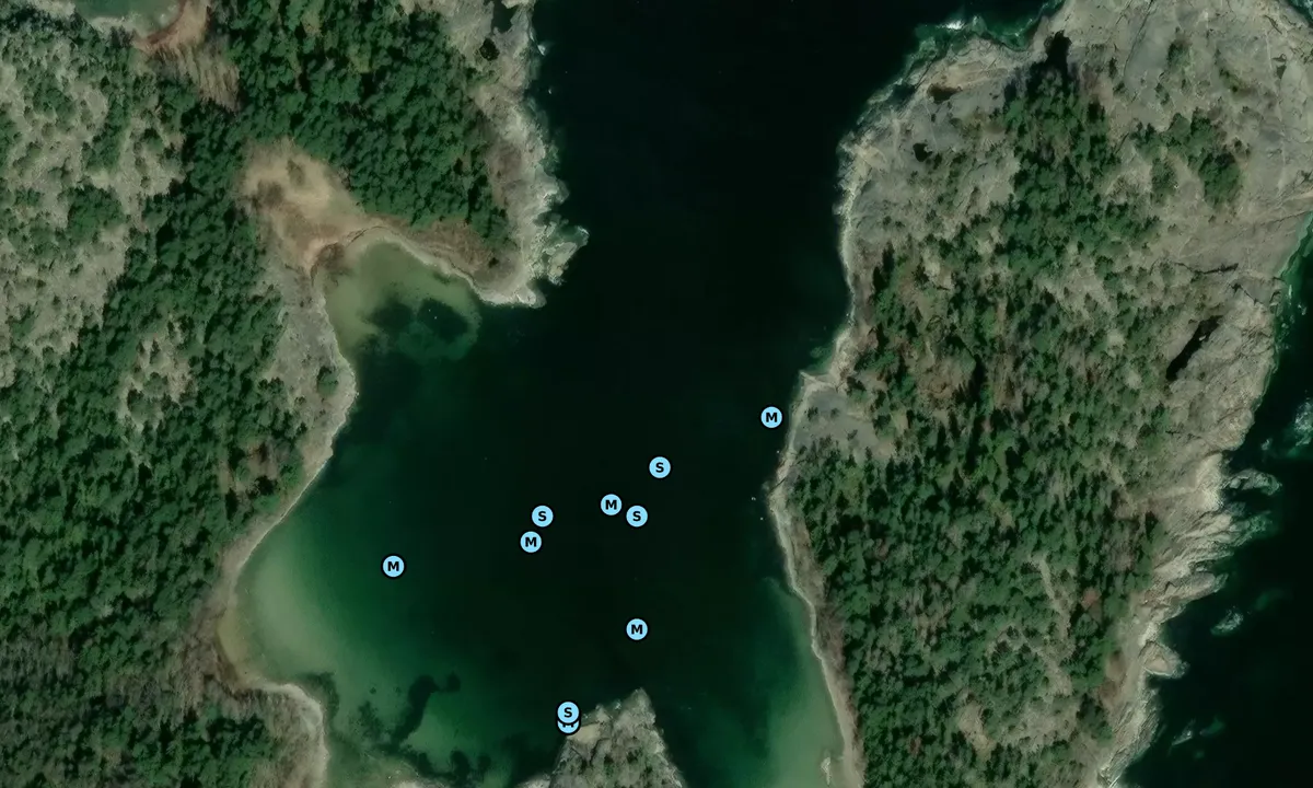 Satelite image of Villösan - Långskär