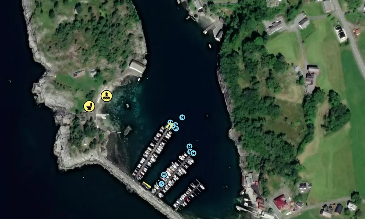 Satelite image of Vinnessundet