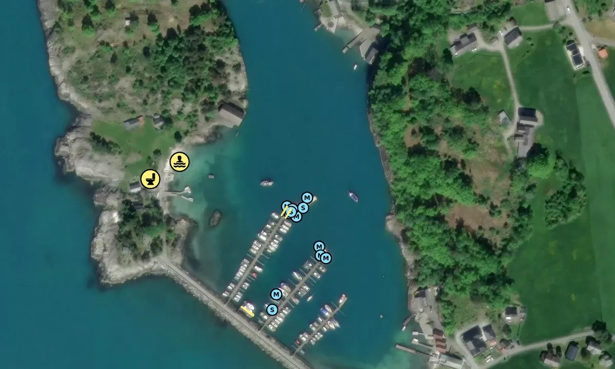 Satelite image of Vinnessundet