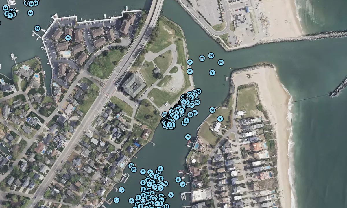 Satelite image of Virginia Beach Fishing Center Annex