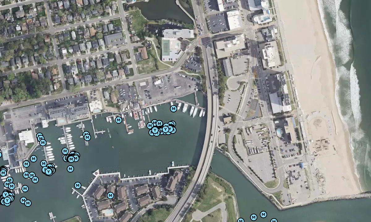 Satelite image of Virginia Beach Fishing Center - United States