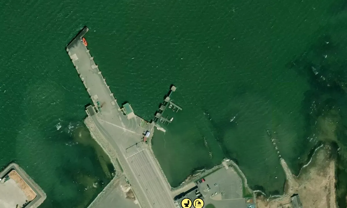Satelite image of Virtsu sadam