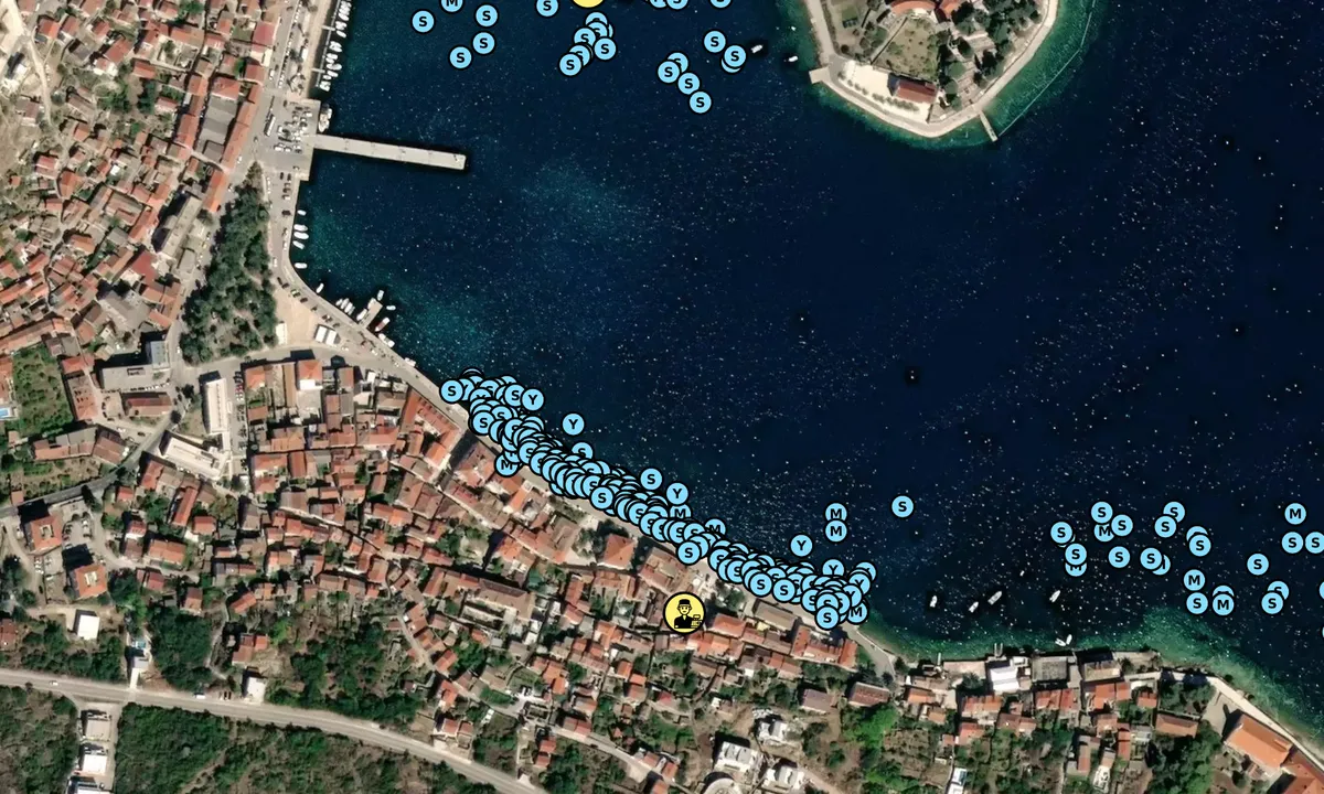 Satelite image of Vis Marina - Split-Dalmatia