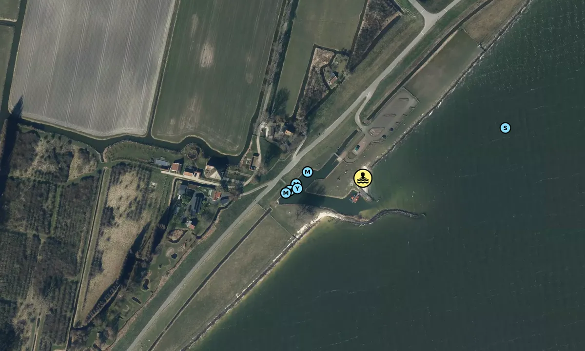 Satelite image of Vluchthaven Wijdenes