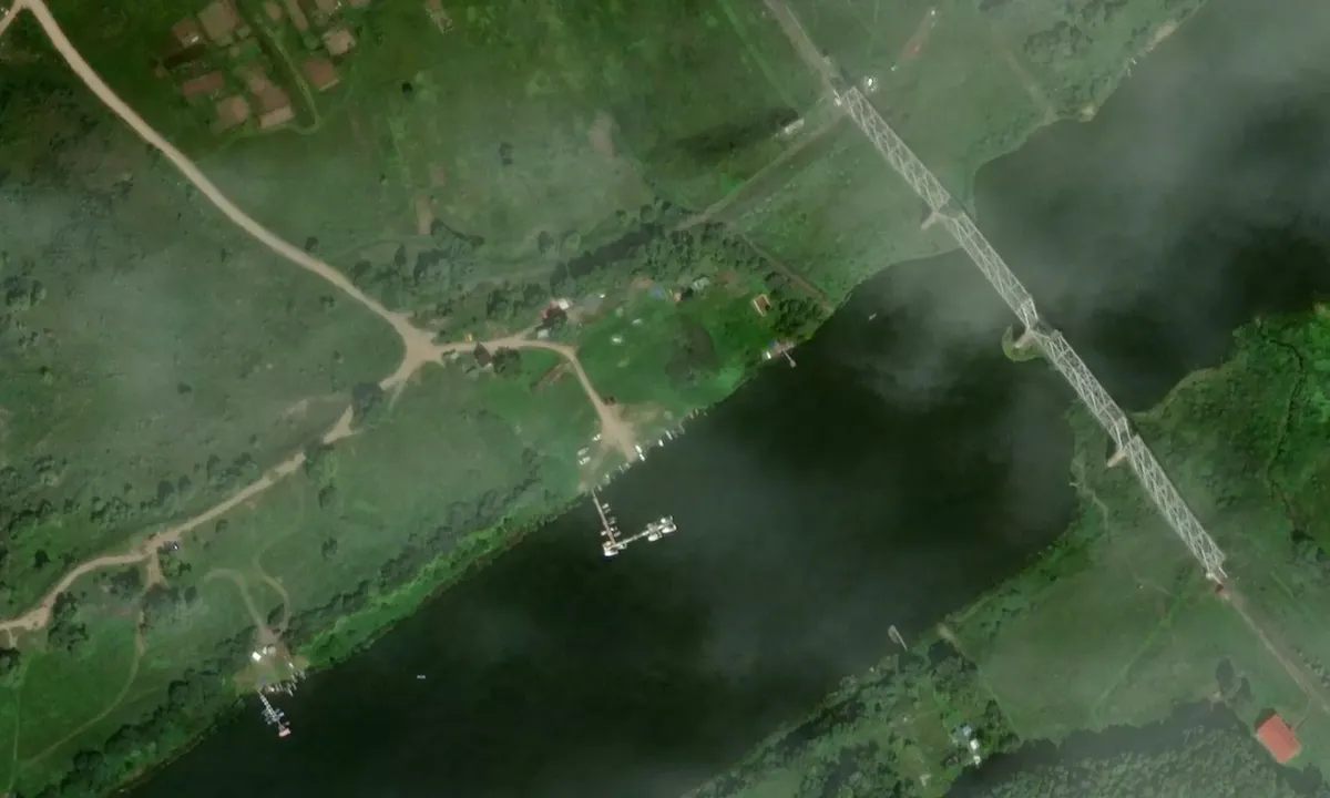 Flyfoto av Водно-моторный клуб «ОКА»