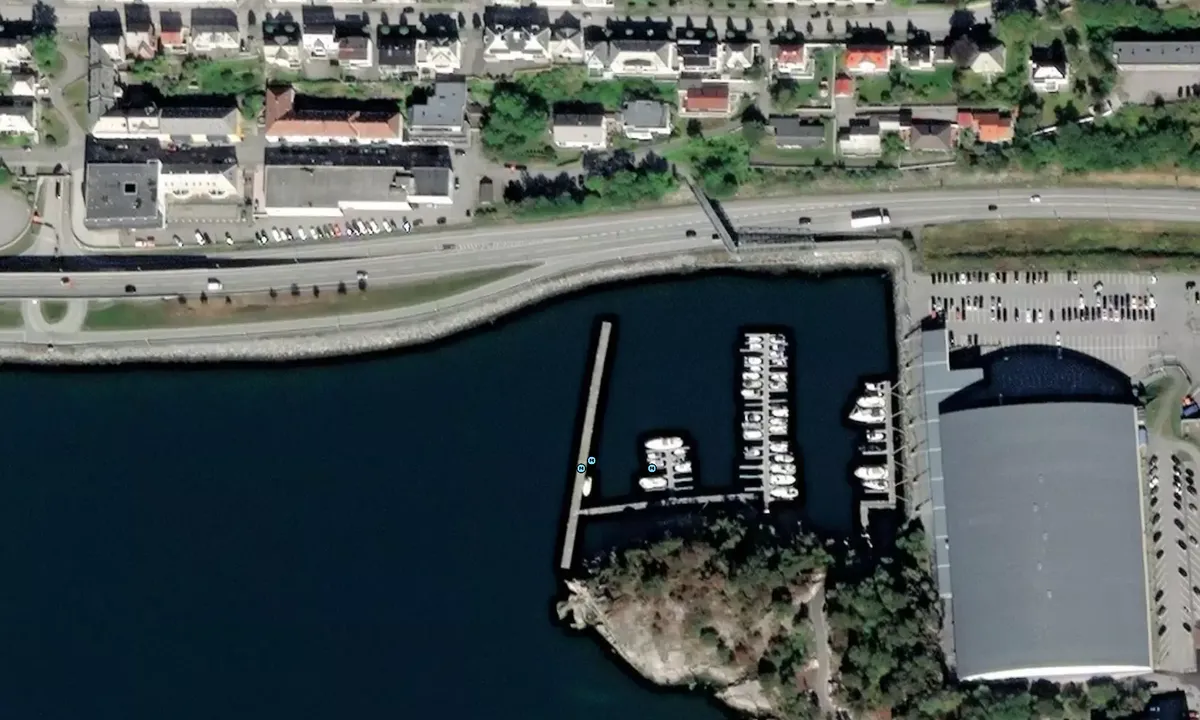 Voldsdalsvågen Marina: Flyfoto av VOLSDALSVÅGEN MARINA