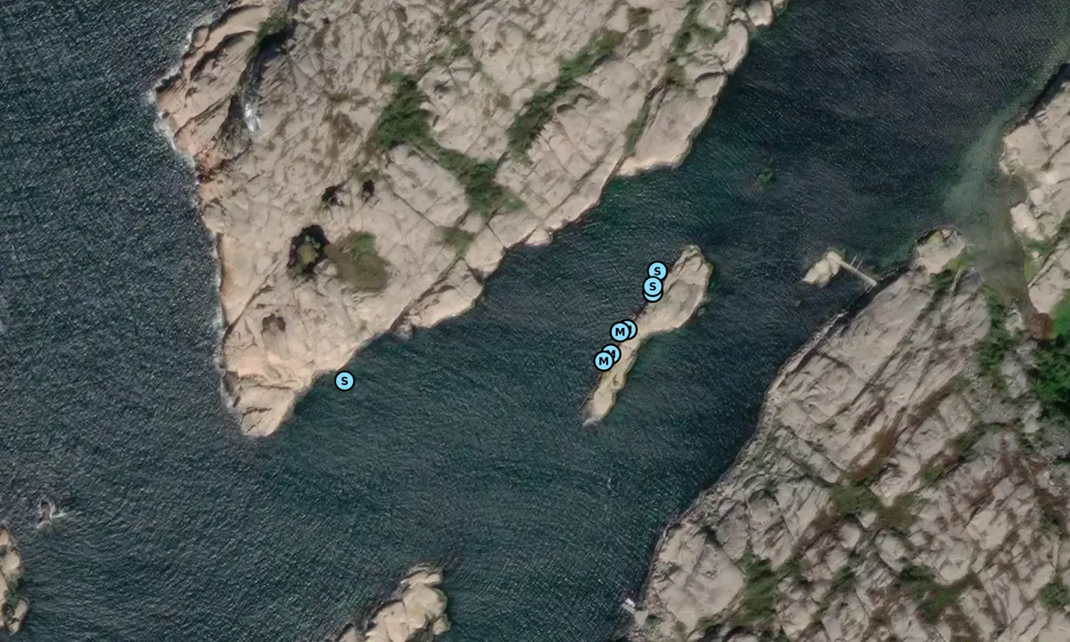 Satelite image of Vrakevik