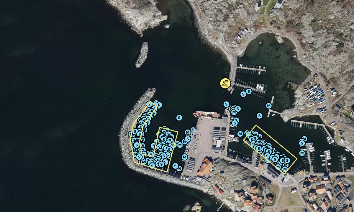 Satelite image of Vrångö