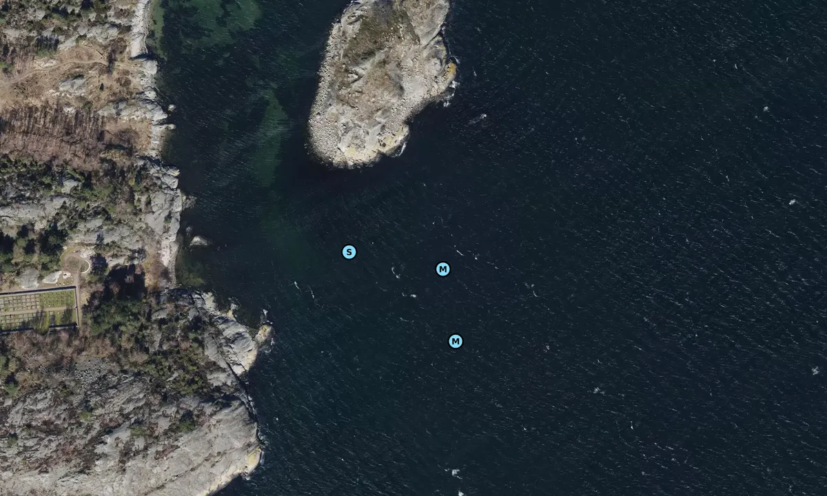 Satelite image of Vrangø - Skarholmen