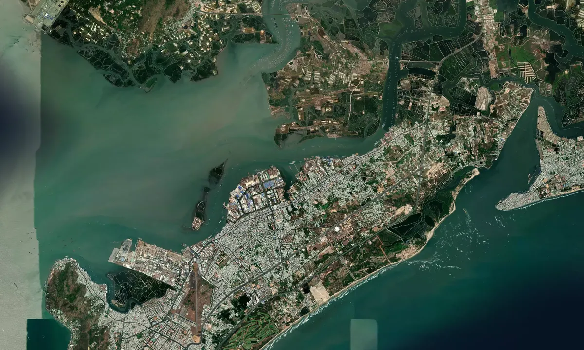 Flyfoto av Vung Tau Shipyard Corporation