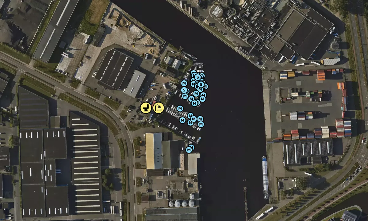 Satelite image of W.V. De Schelde