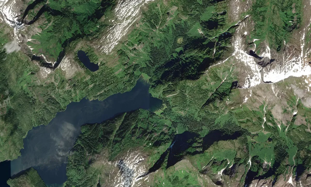 Flyfoto av Walker Bay (inner)