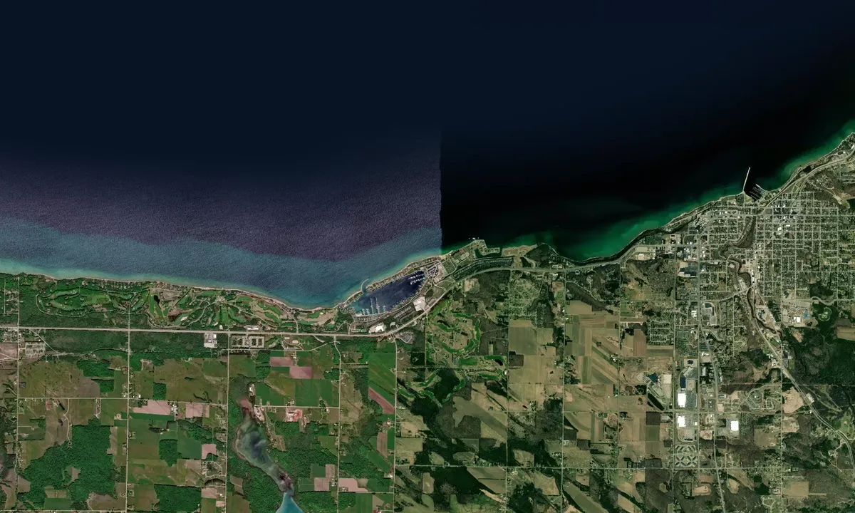 Flyfoto av Walstrom Marine - Petoskey