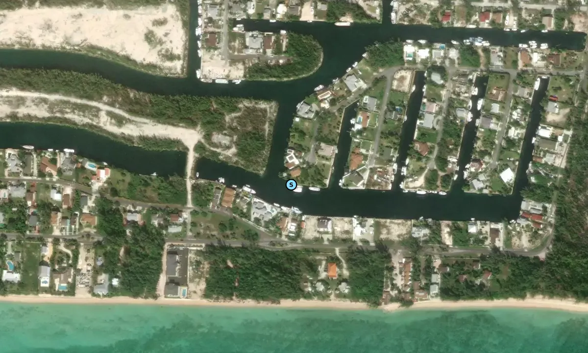 Satelite image of Wardle's Dock