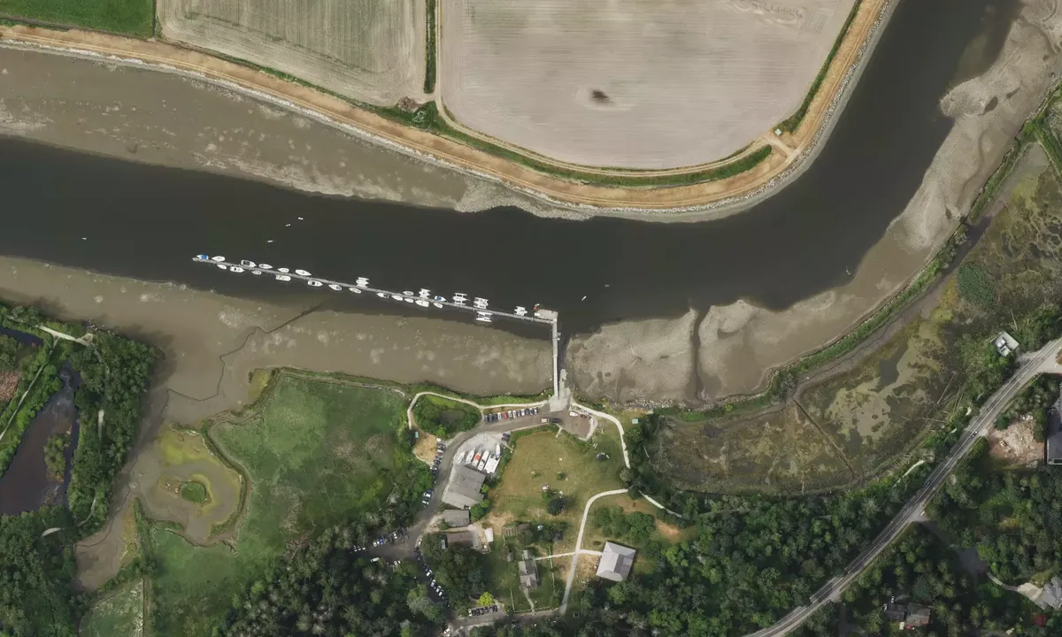 Satelite image of Wards Marina